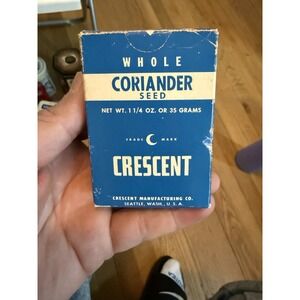 Crescent Whole Caraway Seed‎ Spice Box 2 oz Blue Sealed Box